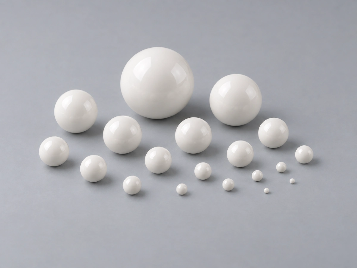 Bearing-grade ceramic balls