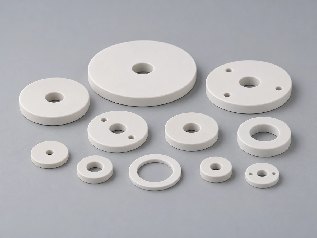 Electrical insulating ceramic washers